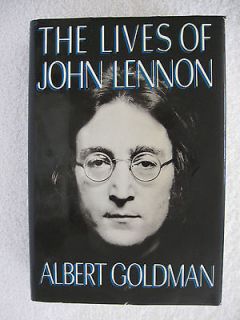  Lives of John Lennon  A Biography by Albert Goldman (1988, Hardcover