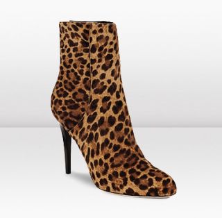 Jimmy Choo  Balfour  100mm Ankle Boots in Leopard Print Pony 