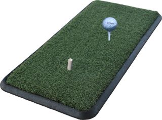   16x32 Rubber Base Golf Chipping Driving Practice Mat Holds A Tee