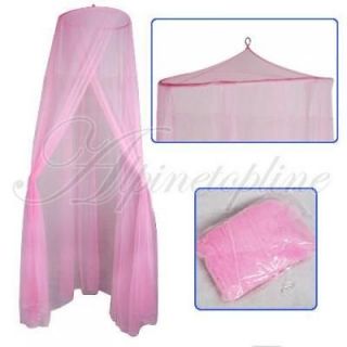 NEW BABY TODDLER BED CRIB TENT CANOPY MOSQUITO NET PINK