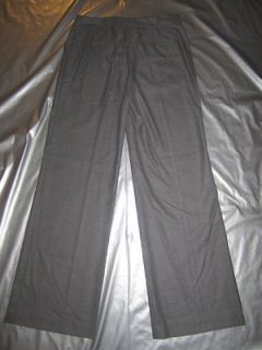 JONES NEW YORK COLLECTION GRAY DRESS PANTS Size 8 Stretch Wide Leg 