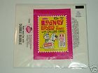 LOONEY LABELS AND STAMPS WAX WRAPPER 1966 NICE COND.