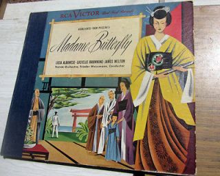 Highights From Puccinis Madame Butterfly RCA Victor Red Seal Records 