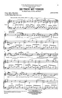Look inside Be Thou My Vision   Sheet Music Plus