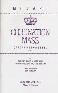 Look inside Coronation Mass, K. 317   Sheet Music Plus