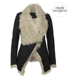 Nala Sheepskin Jacket, Women, Leather, AllSaints Spitalfields