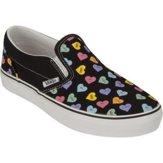 VANS Classic Candy Hearts Womens Slip Ons