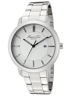 Kenneth Cole KC3906 Watches,Mens Light Silver Dial Stainless Steel 