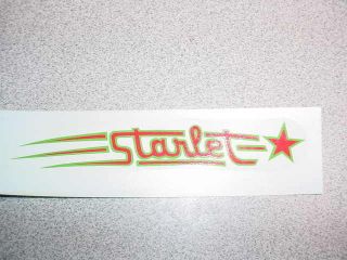 SCHWINN STARLET BICYCLE CHAINGUARD DECAL NEVER USED