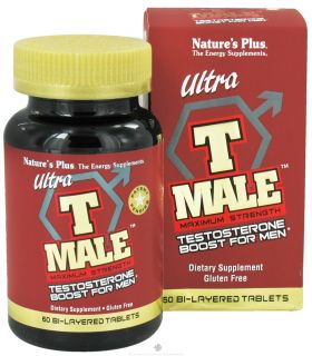 Buy Natures Plus   Ultra T Male Maximum Strength Testosterone Booster 