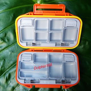 Waterproof Fly Fishing Tackle Box with 4 lids to Hook H