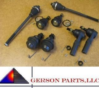 GMC Kit Upper & Lower Ball Joints Inner & Outer Tie Rods Front End 