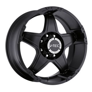   tec Wizard matte black wheels 8x180 +18 / 2011 ^ GMC SIERRA 2500 3500