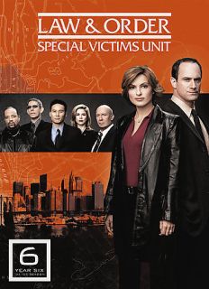 Law & Order Special Victims Unit   The Sixth Year SVU 6 Six 5 Disc 