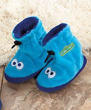 Cookie Monster Slipper Booties, Kids size 7/8, New w/Tag