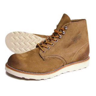 Red Wing Heritage Classic 6 Round Toe Work Boot Hawthorne Leather 