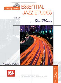Look inside Essential Jazz EtudesThe Blues   Violin   Sheet Music 