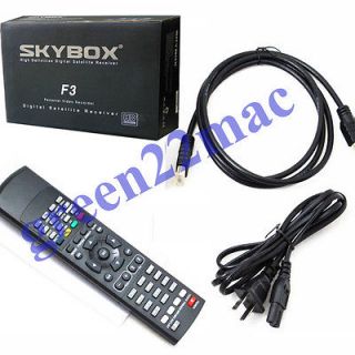   Original Skybox F3 TV receiver full HD FTA PVR TV Set top box,Fast