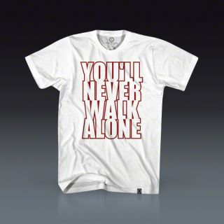 Youll Never Walk Alone Stacked T Shirt  SOCCER