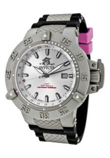 Invicta 1589 Watches,Mens Subaqua Limited Edition GMT Silver Dial 