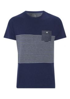Matalan   Cut And Sew Stripe T Shirt