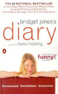 Bridget Joness Diary by Helen Fielding 2001, Paperback, Movie Tie In 