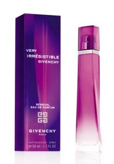 Givenchy Very Irresistible Sensual Eau De Parfum Spray 50ml   Free 