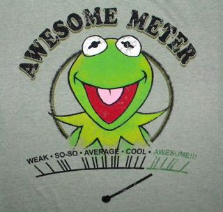   KERMIT FROG T SHIRT Awesome Jim Henson Muppet Show Brand TV Medium M