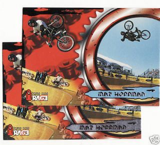 160) 2000 RAGE MATT  CONDOR  HOFFMAN BMX CARDS #26