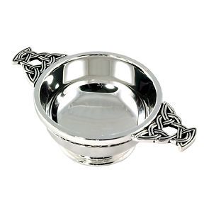 Great Gift Scottish Quaich Plated 4 Inches Diameter Suitable For 