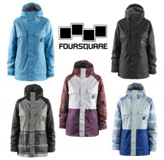 FOURSQUARE WOMENS CRUSH JACKET SNOWBOARD INSULATED ALL COLORS SIZE 
