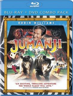 Jumanji Blu ray DVD, 2011, 2 Disc Set