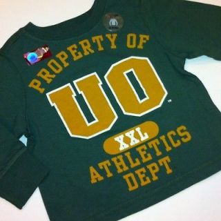   Oregon Ducks UO Baby Boys 12 18 Months 3T 5T Shirt Gift Green