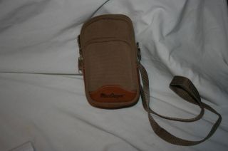 MacGregor Camera Bag Tan 2 Zippered Pockets