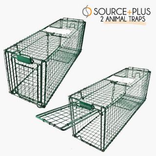 Racoon Skunk Squirrel Cat Live Animal Trap 31x9x11 Cage Rabbit 