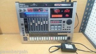 Roland MC 808 Groovebox With Power Adapter Good Working Condition