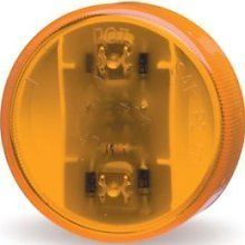 47113 GROTE YELLOW LED MARKER CLEARANCE LIGHT 2 INCH ROUND