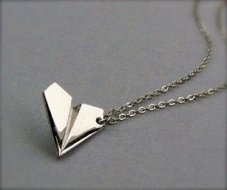 HARRYS PAPER AIRPLANE NECKLACE 1D SHIPS FROM USA GREAT 