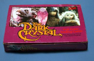 The Dark Crystal Trading Cards Wax Box of 36 Wack Packs Jim Hensen