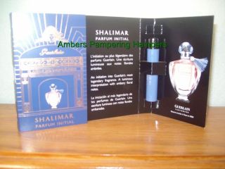 1ml SHALIMAR Guerlain ladies edp sample vial NEW
