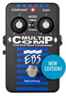 EBS Multicomp Compressor Guitar Effect Pedal