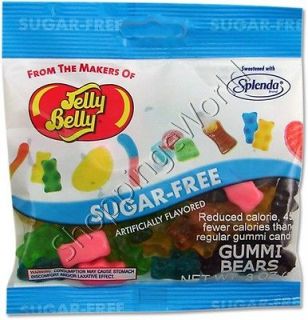   FREE GUMMI BEARS by Jelly Belly 1to12  3oz ~ Gummy Candy ~ Splenda