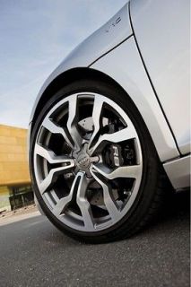 18 Audi R8 Style Wheels Gunmetal Machine Rims A4 FWD Quattro 