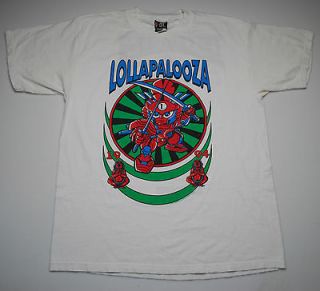 VINTAGE LOLLAPALOOZA MUSIC FESTIVAL 94 T  SHIRT 1994 1990S XL 