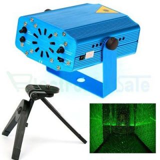 Mini Green & Red Projector Holographic Laser Star Stage DJ Lighting 