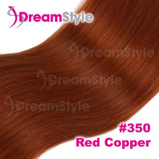 copper hair extensions in Womens Hair Extensions