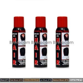 Jerome Russell Hair Color Spray Thickener #3pack