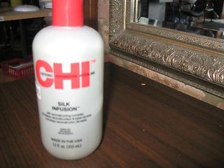CHI Silk Infusion 12 oz New leavein treatment infused with pure silk