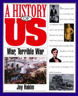   , Terrible War, 1855 1865 Vol. 6 by Joy Hakim 1994, Paperback