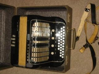 Perfect Hohner Ouvertuere C/ F Diadonic button Accordian accordion